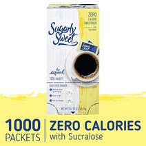 SUGARLY SWEET 0 Calorie Sweetener Sucralose 1000ea