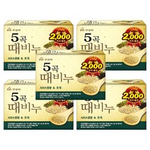 무궁화 오곡 때비누, 100g, 5개