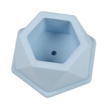 벽돌틀 시멘트 블럭콘크리트 화분 실리콘 주형 시멘트 석고 용 다육식물 냄비 금형 Diy 아로마 테라피, 02 blue