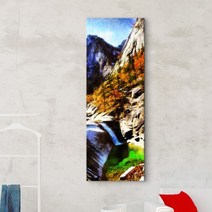 아트박스/꾸밈 iy565-금강산의계곡풍경_대형노프레임액자, 상세 설명 참조