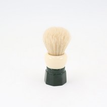 구렛나루 수염 yaqi 결함 24mm 수지 손잡이가있는 남성용 면도 브러시 합성 머리 매듭, 없음