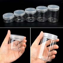 플라스틱원형통 소분용기 플라스틱공병 소분통 소스공병, 7cm - 200ml