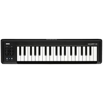 KORG 스테디셀러 무선 MIDI 키보드 microKEY Air-37 음악 제작 DTM 공간 절약으로 집 제작에 최적 시작할 수 있는 소프트웨어 라이센스 포함 37 열쇠, 상품명참조