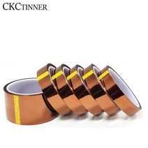 5/6/8/10/12/15/20MM x 30M 갈색 고온 내성 Kapton 테이프 폴리이 미드 전기 작업/그릴/분말 코팅, 01 5mm