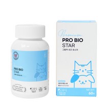 멍냥이랑 반려동물 프로 바이오스타 유산균 영양제, 1개