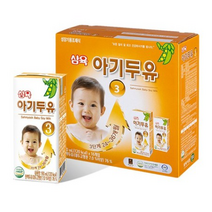 삼육두유 아기두유 3단계 190ml, 32팩, 두유
