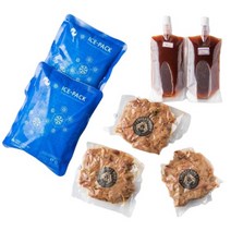 (스모키립스) 브리스킷 400g + 풀드포크 400g / 텍사스바베큐