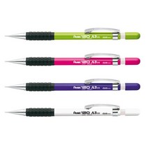 (Pentel) 120 A3DX 제도샤프 0.5mm 1자루 펜텔 샤프, 라이트그린(A315-K)
