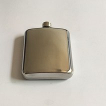 사각스덴물병 304 스테인레스 로즈골드 티타늄 휴대용 캠핑 낚시 위스키 양주 사각술통, F