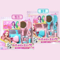 시크릿쥬쥬 공주 핸드백 화장 가방 4세트(핑크2+블루2)