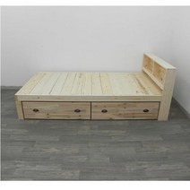 평상형 침대 / 원목침대 / 싱글 / 슈퍼싱글 / 더블 / 퀸, 35cm, 기본A형 200cm, 80cm