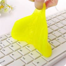 키보드 차량 송풍구 틈새먼지 청소젤 청소젤리 먼지제거끈끈이 PC클리너, 3P