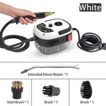 고압스팀청소기 고온 및 압력 스팀 청소기 2500W 110V 220V 에어컨 주방 후드 청소용 전기 스팀 청소기, 01 WHITE_02 EU_02 220V
