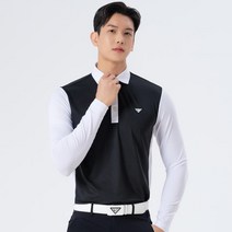 국내생산 골프전문브랜드 기능성 원사 필드용 프로골퍼 레져용 남성용 긴팔 카라 골프티셔츠