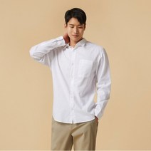 자주 남 리넨 셔츠_화이트 185284