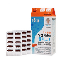 밀크씨슬 간 건강 영양제 1000mg x 30캡슐 비타민 B C E 아연, 본품