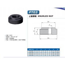 2PCS 널링 너트 PT03-0820 1025, 01 PT03-0820