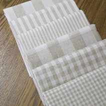 원단킹 대폭 린넨선염 6종 (152cm)_14647 (4115734), 4mm체크