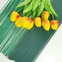 즐거운 쇼핑 되세요~국내 꽃철사 지철사 꽃포장용철사 녹색 50P (두께 2.2mm길이50cm)~오늘도 멋진하루, 꽃철사 50CM (50P)