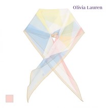 [올리비아로렌] 다각형 패턴 마름모스카프_VYCXFXM3131