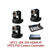 화상회의 줌카메라 방송용캠 SDI PTZ 교회 비즈니스 20X 라이브 스트리밍 3 무료 1 개 호환용, 4.as shown - AU