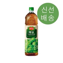 롯데칠성 델몬트주스 매실 1.5L 6페트PET 과일음료 과일주스