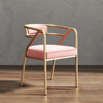 레스토랑의자 카페 식탁 의자 인테리어가구 디자이너 라운지 다이닝 현대적인 럭셔리 골드 메탈 신라 코메도르 홈 WSW15XP, style 1