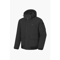 코오롱 스포츠 남성 보머 숏 다운 JWJDW21281 BLK, 100