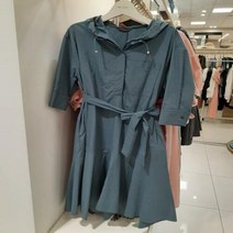 이랜드 [더아이잗]더아이잗 후드 포인트 패널 플레어 원피스 IL4M0OP81