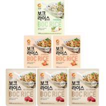 K마켓 (총6봉)청정원 보크라이스 새우볶음밥양념2봉+쇠고기볶음밥양념3봉+ 야채볶음밥양념1봉, 1set