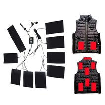 발열 조끼 자켓 캠핑 야영 온열 옷 난방 패드 USB 충전 전기 자 켓 시트 3 속도 Z