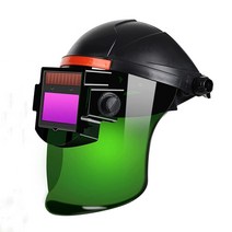 용접헬멧 용접고글 용접마스크JFBL Hot Solar Powered Auto Darkening Welding Helmet Electric Mask Prote, 01 Black
