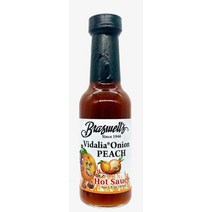 미국직구 브라스웰스 비달리아 양파 복숭아 핫소스 복숭아 핫소스 5 Fl Oz, 수량, 상세참조