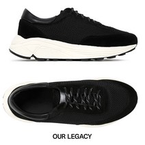 아워레가시 남녀공용 블랙 MONO RUNNER 스니커즈