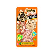 고양이 간식 작은알 야끼가다랑어 가다랑어포맛 25g 트릿 치석제거 이빨과자 비스킷