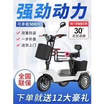 세발전기자전거 전동 배달 자토바이 노인 삼륜 성인용, 상세 페이지 참고, 36V 12A도난 방지약 30km 주행 가능