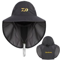 부니햇 사파리 끈 햇빛 자외선 차단 큰사이즈 방수 버킷 창모자 봄 여름 야외 낚시 등산 uv