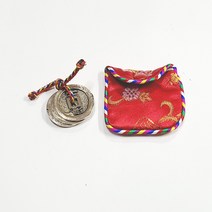 마중돈 옆전 상평통보 재물상승, 경면재물부