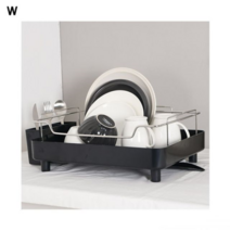 오너클랜 오토 드레인 식기건조대 1단, 블랙