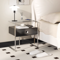 오동나무 서랍장 빈티지 엔틱 원목 옷 침실 캐비닛 수납 정리대 1단 2단 3단, 블랙 1단