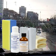 센샤 유막제거제 유리발수코팅제 산화세륨 유막제거 발수코팅 6518, 5.윈도우크리스탈 50ml 세트(유