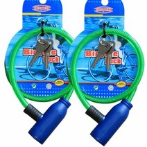 [KT알파쇼핑]심플 자전거 자물쇠 색상랜덤, 단일상품_W0354D7