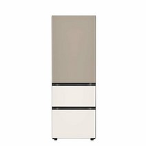 [하이마트] LG 오브제컬렉션 김치냉장고 스탠드형 Z332GCB151S (323L 글라스 클레이 브라운 베이지)