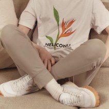 [국내매장판] 내셔널지오그래픽 N222WLG970 여성 스트레치 조거 레깅스 MOURNING BEIGE 팬츠