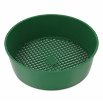 씨앗 분배기 씨 파종 hight quality sieve earth stone fine mesh 원예 도구 홈 planting plastic sieve screen 정원 토양, 초록