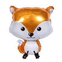 파티샵 은박풍선 동물풍선모음 단품 토끼 곰 여우 너구리 고슴도치 다람쥐