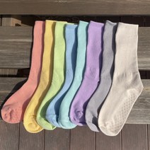 컬러추가 파스텔 논슬립 니삭스 양말 (8color) 필라테스니삭스 요가니삭스 홈트양말