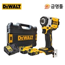 디월트 DCF922P2 충전임팩렌치 20V 5.0AH 1.27cm 브러쉬리스 모터 4단모드변경, 1개