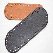 더울 바닥 밑판 징장식가방 가방바닥 타원형 가죽바닥, 30cm검정