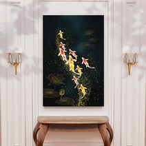 황금 돈나무 액자 부자 되는 그림 거실 인테리어, 08.재물구어도